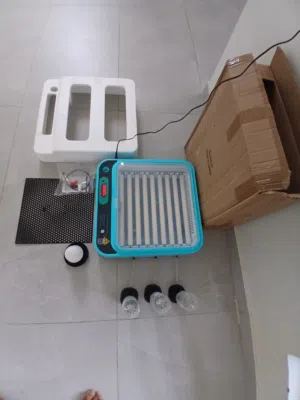 فقاسه 64 بيضه مع هديه وجميع ملحقاتها