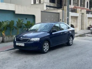 سكودا رابيد 2018 ديزل جير يدوي