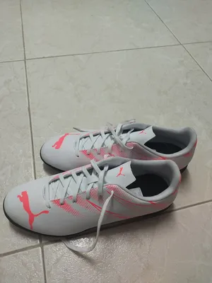 PUMA Men's Astroturf Football Shoes Attacanto Tt Puma White-fire