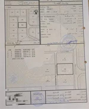 Residential Land for Sale in Muscat Bosher