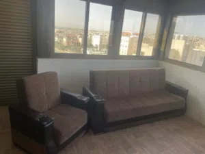 كنبة كبيرة (سرير) وكرسي من شهوان