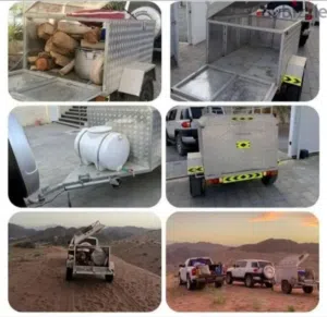 للايجار أو للبيع متعددة الاستخدامات إيجار اليومي أو الاسبوعي للرحلات أو نقل الأغراض مع خزان ماء