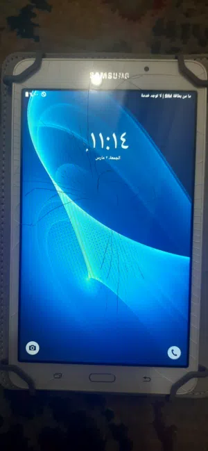 Samsung Galaxy Tab A 7.0 Memoryشغال كلشي بلجهاز شغال حتي التاتشcardيبيله شاشه and SIM card