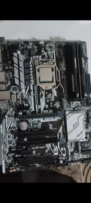 معالج + بورد i5 جيل سابع السعر 150 الف