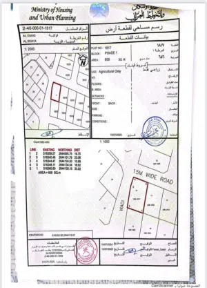 Residential Land for Sale in Al Batinah Suwaiq