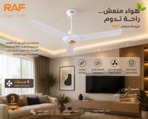 مروحه السقف العصرية من راف