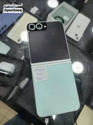 Samsung Z flip 6  512GB بحالة الوكالة بسعر  مميز جدا مكفول