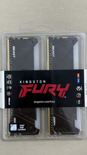 Kingston Fury RGB DDR4 (8x2) =16gb