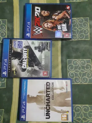 (Call of duty infinite warfare Uncharted the nathan drake collection Wwe 2k20)