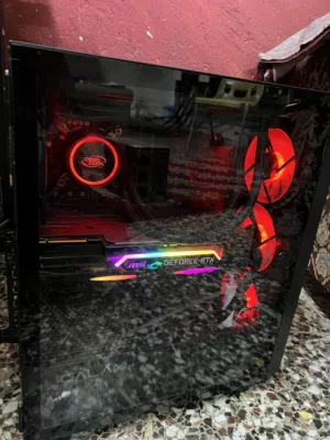 تجميعه pc العاب بسعر مناسب msi 2080 super للبيع نظافه 90%