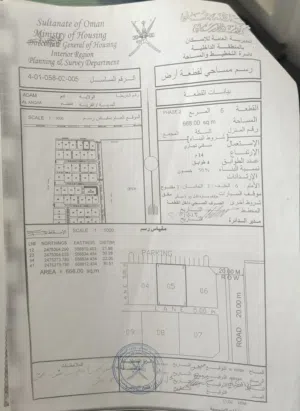 ارض سكني تجاري للبيع