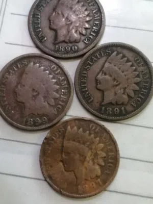 عملات أمريكية مشكلة تواريخ قديمة جدا