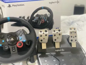 دركسون G29 لفة و نصف بدون جير يستعمل للبلاستيشن 5 و 4 و 3 و (pc)