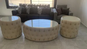 طاولة وسط فاخرة كلاسيك وجانبيات للبيع