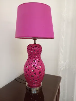 تيبل لامب عدد ثنين ارتفاع 60سم نظاف بحال الجديد