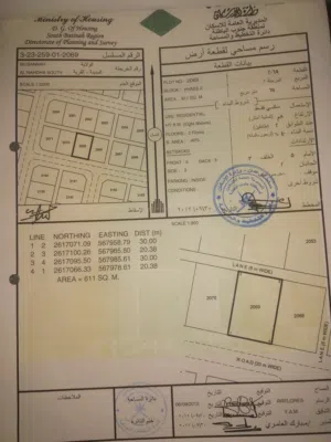 Residential Land for Sale in Al Batinah Al Masnaah