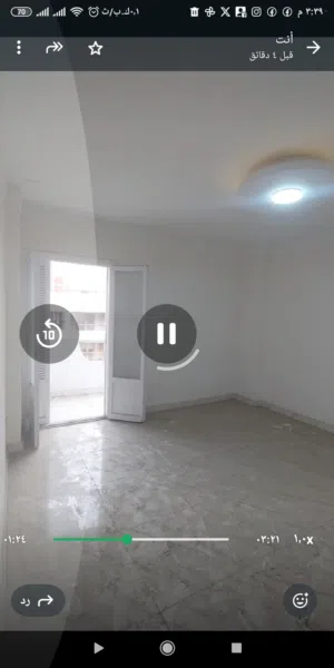 للايجار شقة بميامي شارع جمال عبد لناصر مباشرة