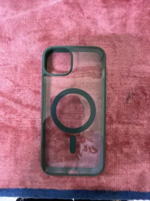 iPhone 12 Pro Max Forest Green MagSafe Clear Case (Good Condition)