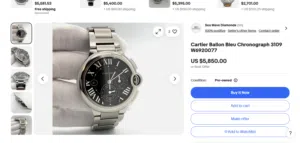Analog Quartz Cartier watches  for sale in Amman