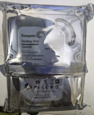 Brand new in original sealed Seagate 2TB 3.5" Hard Disk Drive