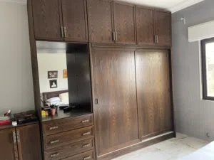 A big oak wood wardrobe 280/300