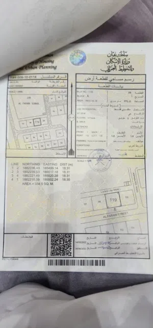 Residential Land for Sale in Dhofar Salala