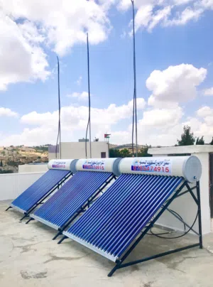 سخان شمسي 20 انبوب مصنع سمير ادريس للسخانات الشمسية