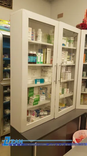 اثاث صيدلية للبيع بسعر مناسب