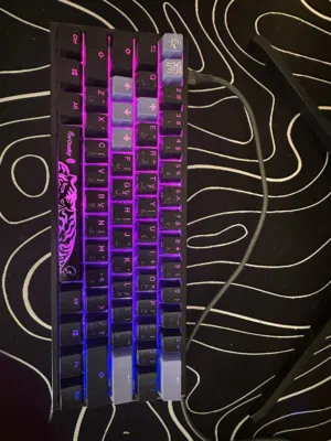 كيبورد دكي سويتش ازرق keyboard ducky switch blue