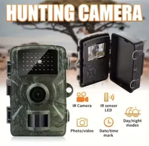 كاميرا صيد ومراقبة خارجية (Trail Camera) برؤية ليلية متطورة.
