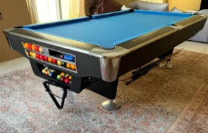 8 feet Marble slate top ,Return ball professional pool Billiards table is for sale