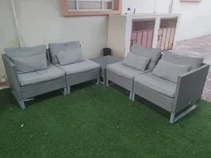 Outdoor furniture with table