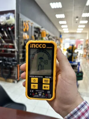 فحص كهرباء 600 فولت digital multimeter