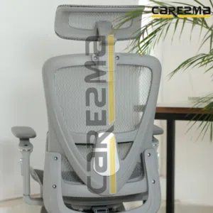A K81-1 GRAY MANAGER MESH WITH FOOT REST CHAIR MMD2