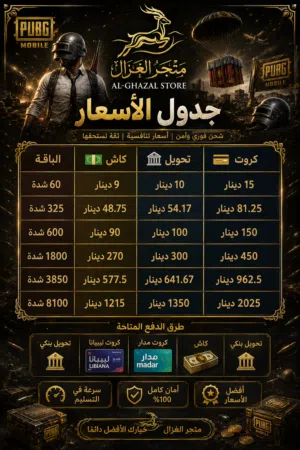 Pubg Accounts and Characters for Sale in Tripoli