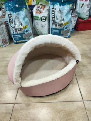 بيت قطط 2 في 1: بيت قطط صيفي وشتوي عصري! سهل التحكم فيه، يتحول ليناسب الجو. مصنوع من جلد قوي