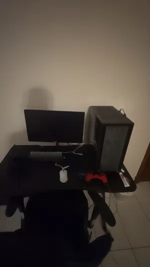 للبيع Setup Gaming متكامل – RTX 4060 شاشة + طاولة + كرسي جاهز للاستخدام �