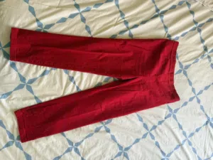 BHS basic red pants 16 XL