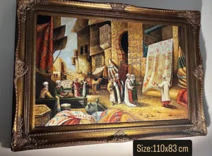 لوحة زيتية/نقش عراقي أصيل