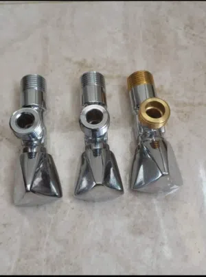 3 محابس زاوية نحاس ثقيل