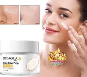 كريم الأرز للوجه من BIOAQUA – Rice Raw Pulp