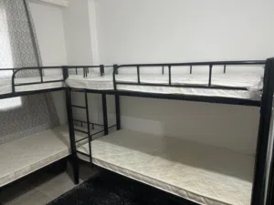 Four new bed with mattress