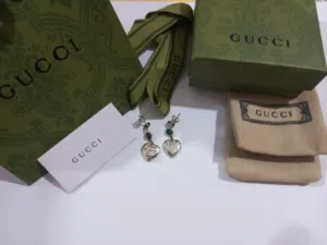 GUCCI BLIND FOR LOVE SILVER ORIGINAL FULL SET