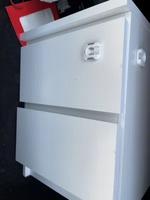 White side table