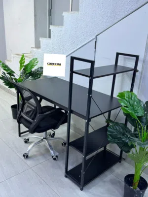 مكاتب موظف مكاتب دراسي مكتب مستورد معدني الاعلى جودة مكتب DeskChair مع ارفف مدمجة قوي جدا وبافضل سعر