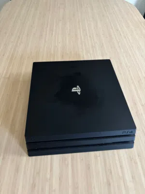 ps4 with two games and two controllers