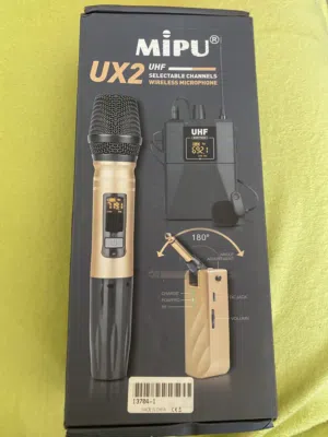 ميكروفون لاسلكي (Wireless Microphone) من ماركة MIPU موديل UX2