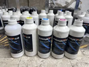 احبار UV و sublimation من شركة Kingjet
