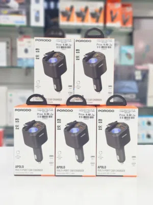 Brand New Porodo Car Charger in Oman  Fast & Efficient