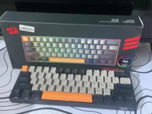 كيبورد ريد دراجون K530 براون سوج (بلوتوث + واير + وايرلس)
